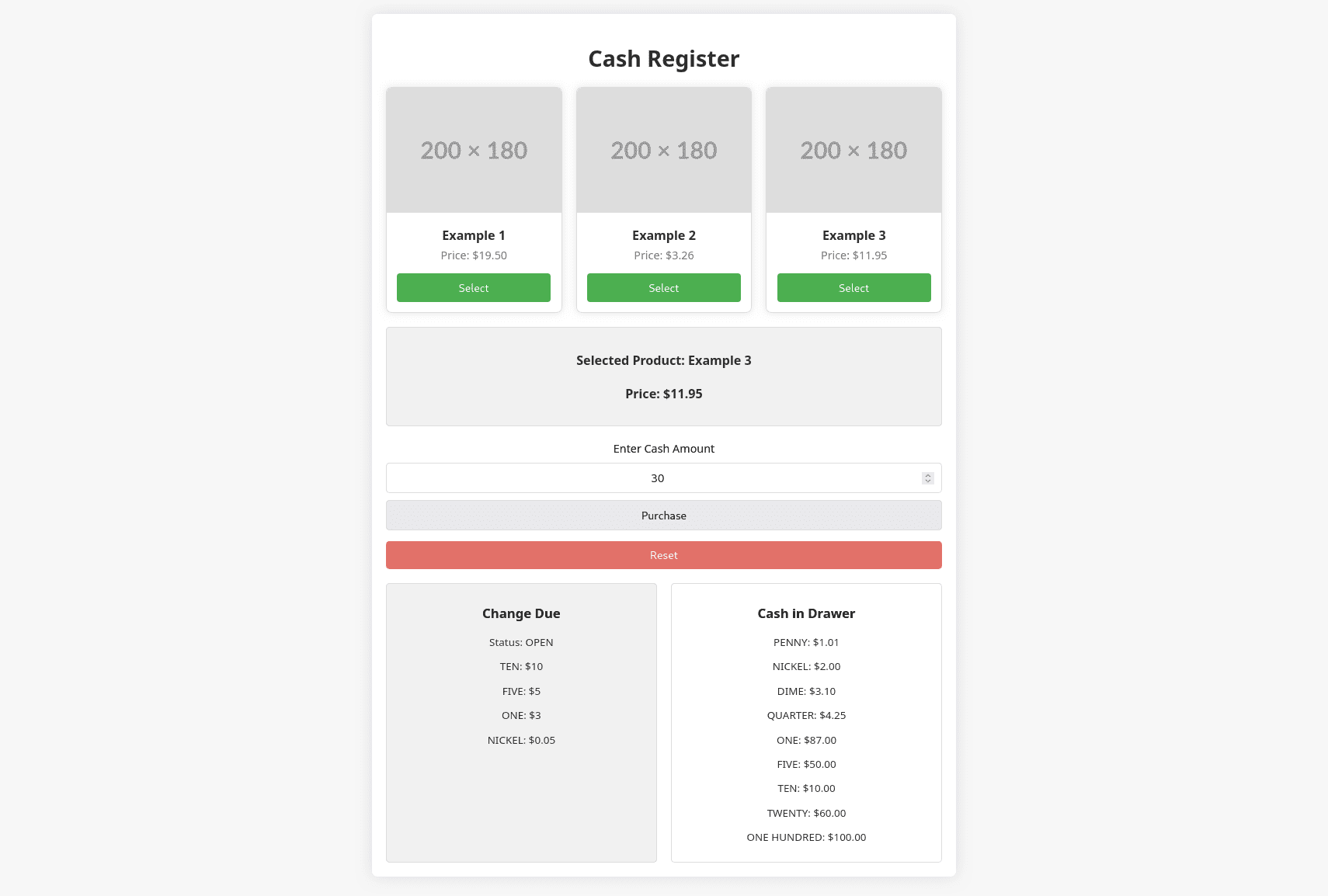 Cash Register