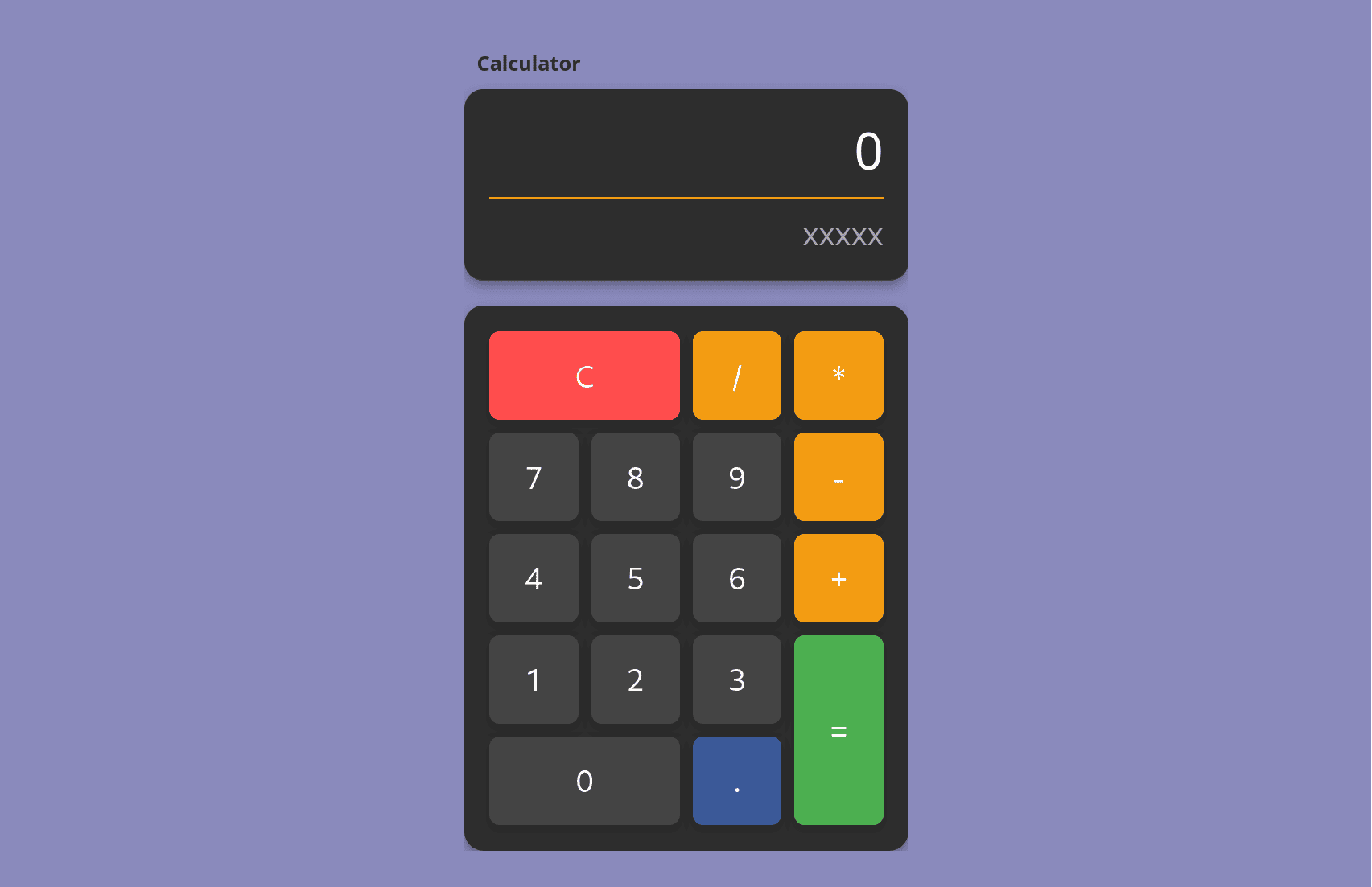 JavaScript Calculator